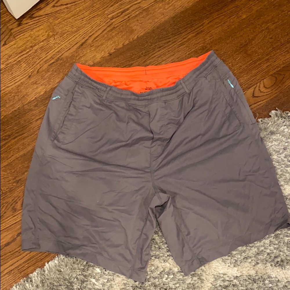 men’s grey birddog shorts size xxl